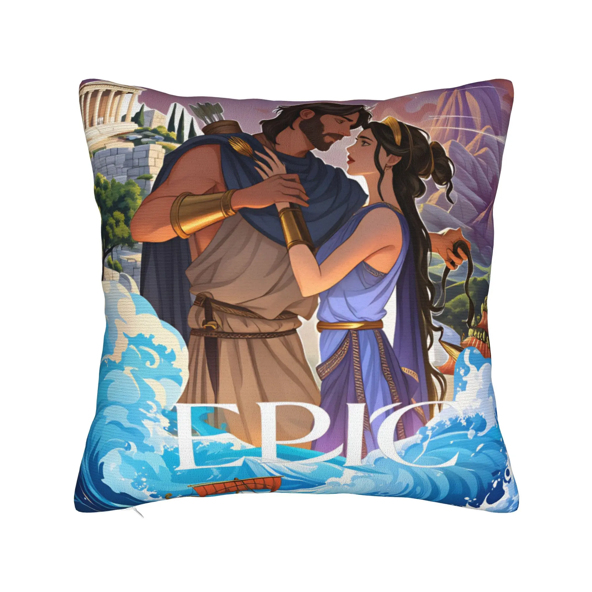 E-Epic The Musical Pillow Case Music Drama Comfy Pillow Cover Morden Pillowcases For Couch Sofa Bedroom
