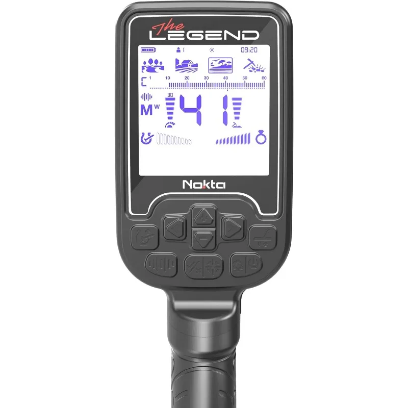 เครื่องตรวจจับโลหะเดอะเลเจนด์เครื่องตรวจจับกันน้ำสำหรับผู้ใหญ่พร้อมคอยล์ 12 นิ้ว (เดอะเลเจนด์+ หูฟังไร้สาย)