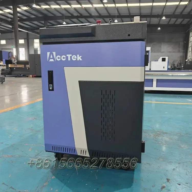 New Design 3kw 2kw 6kw Fiber Laser Cleaning Machines for Car Rims Brakes Dirt on Stone Fast Removing