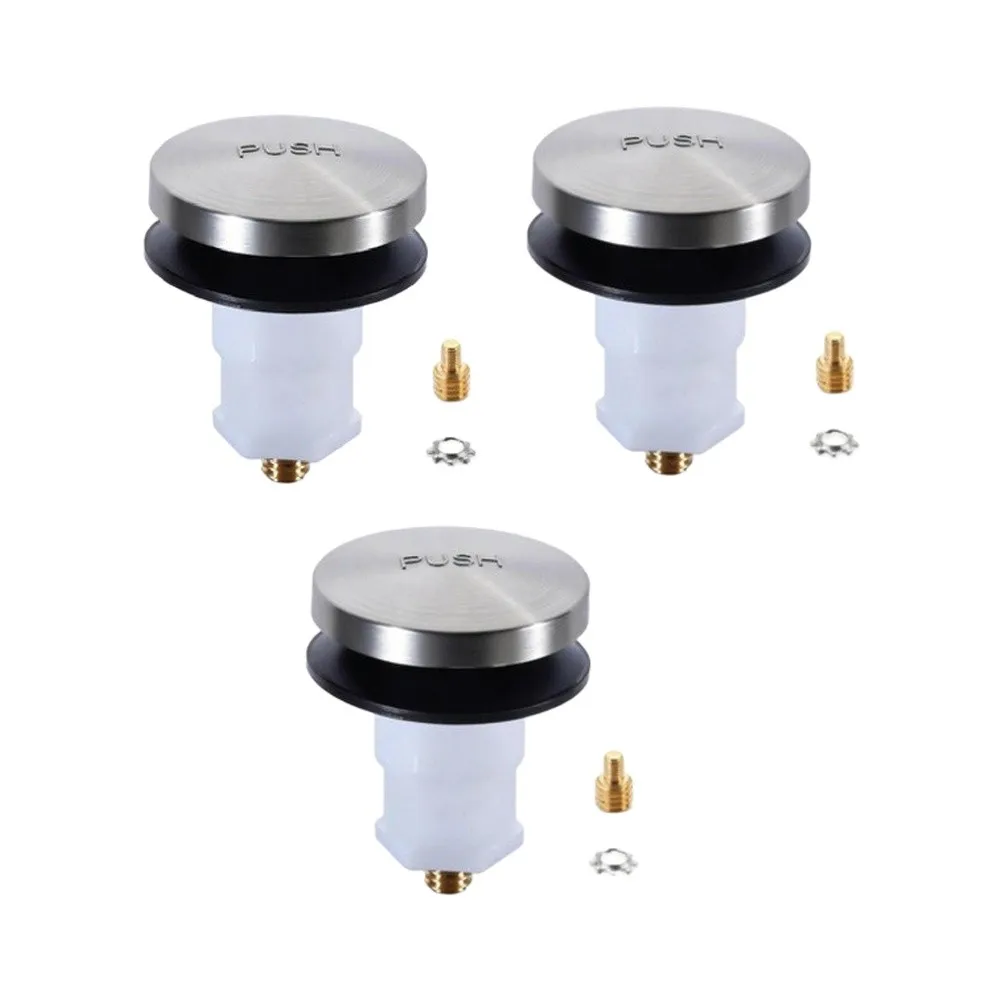 Sink Drain No‑Overflow Vessel Basin Drain Stopper For Bathroom For Vanity Sink