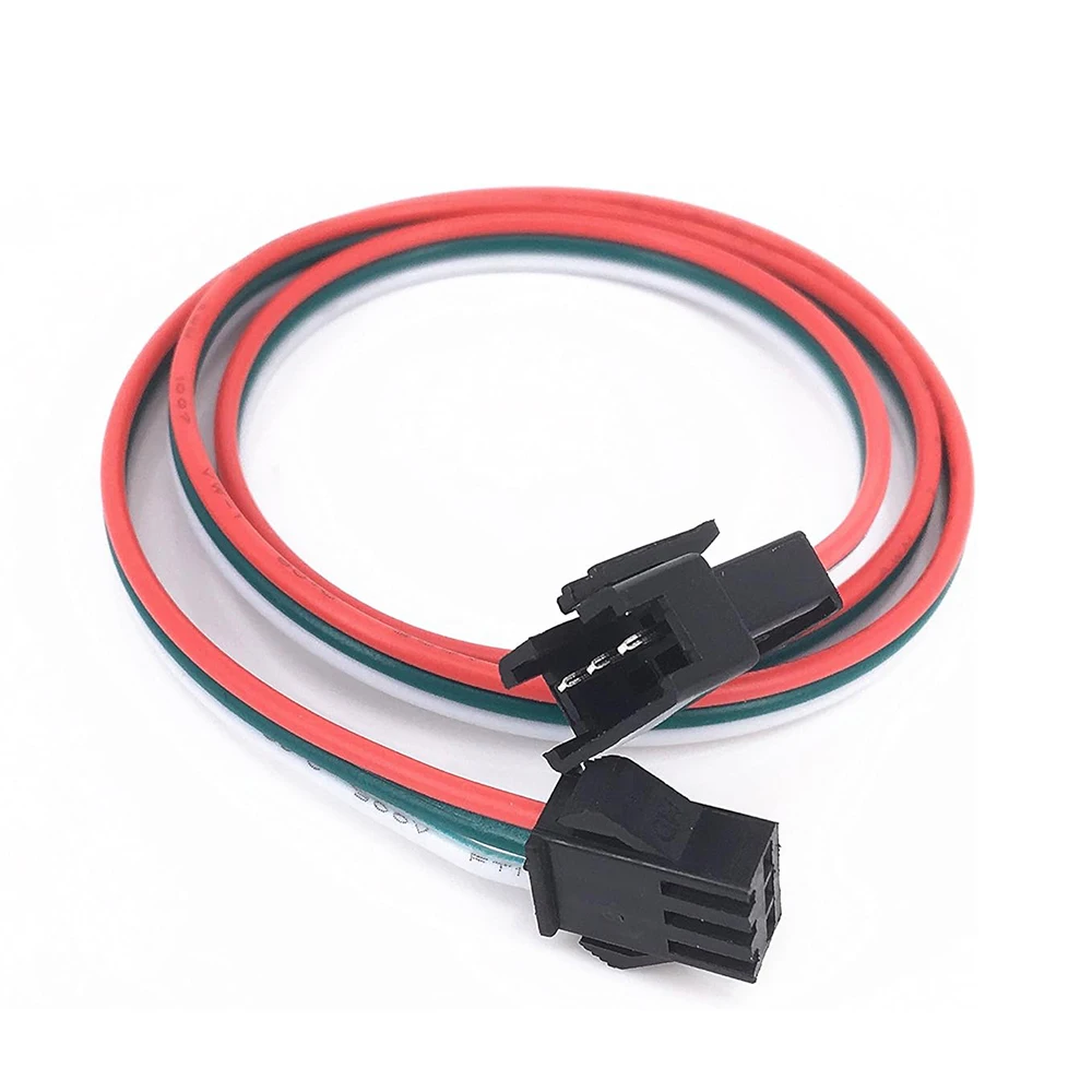 

3-контактный разъем SM, 15 см, штекерный кабель, гнездовой кабель, провод для WS2812B WS2812 WS2811, светодиодная лента, лампа для подключения контроллера