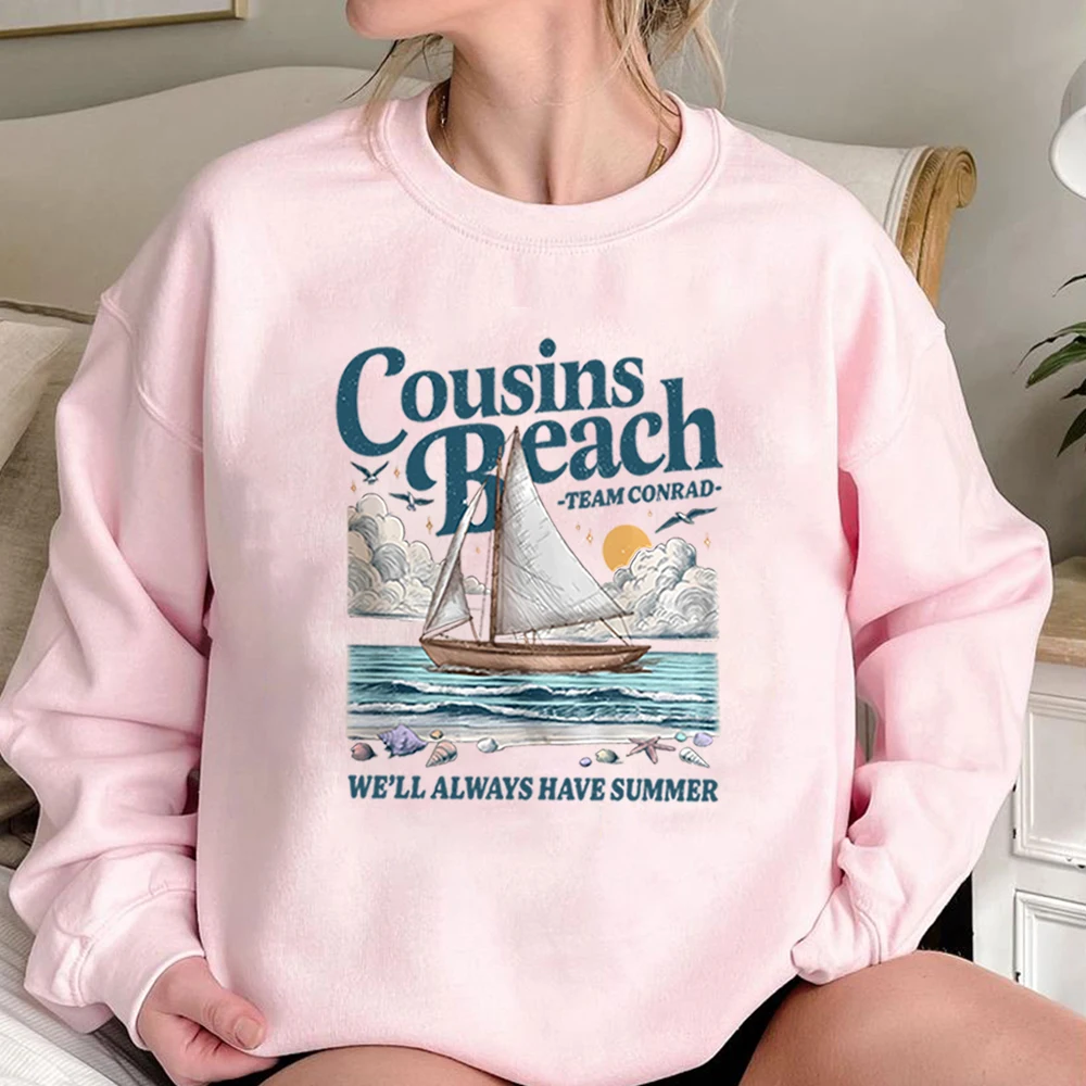 فريق كونراد أبناء الشاطئ البلوز العصرية ابن عموم الشاطئ البلوز الصيف تحولت قميص جميل سترة طويلة الأكمام بلوزات