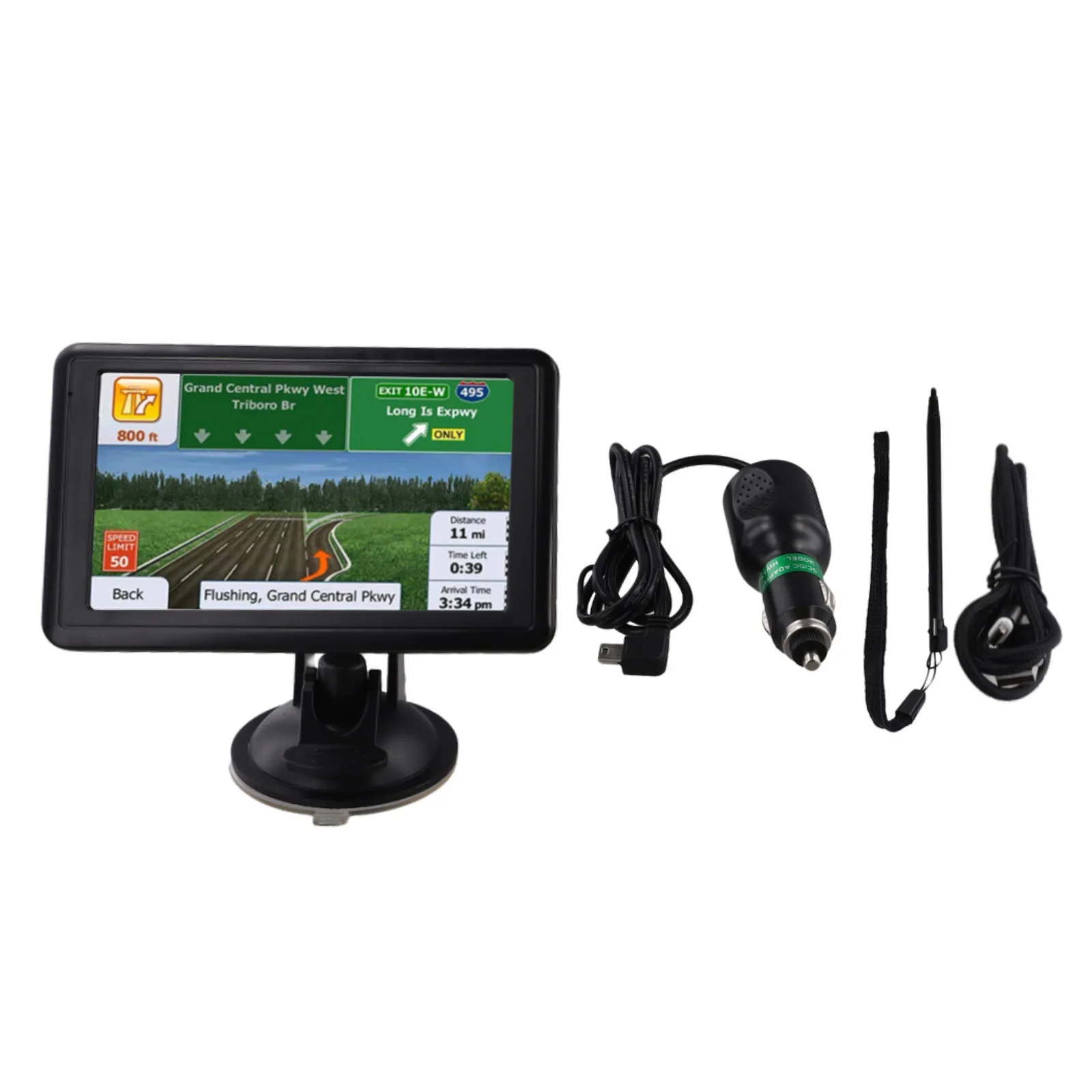 Innovative Vehicle Navigation Solution Portable GPS System Equipped With a Reliable Touch Interface & Large Storage Capacity