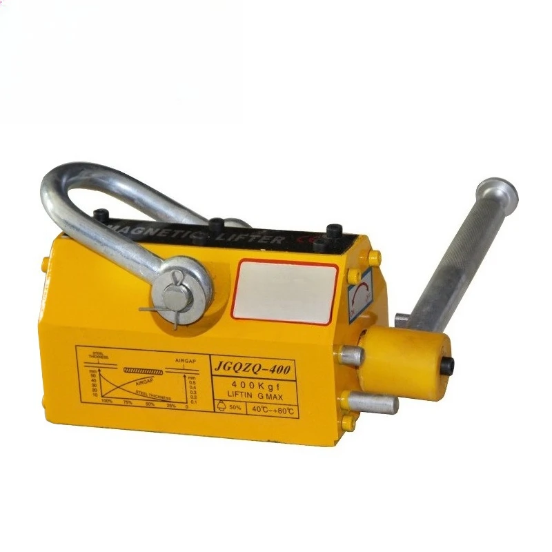 

Permanent magnet hoist Magnetic hoist 600kg1 ton 2t industrial manual magnet hoist