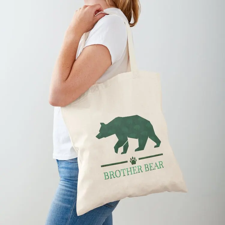

Brother Bear Green Tote Bag reusable shopping bag reusable shopping bags Gift bags Eco bag