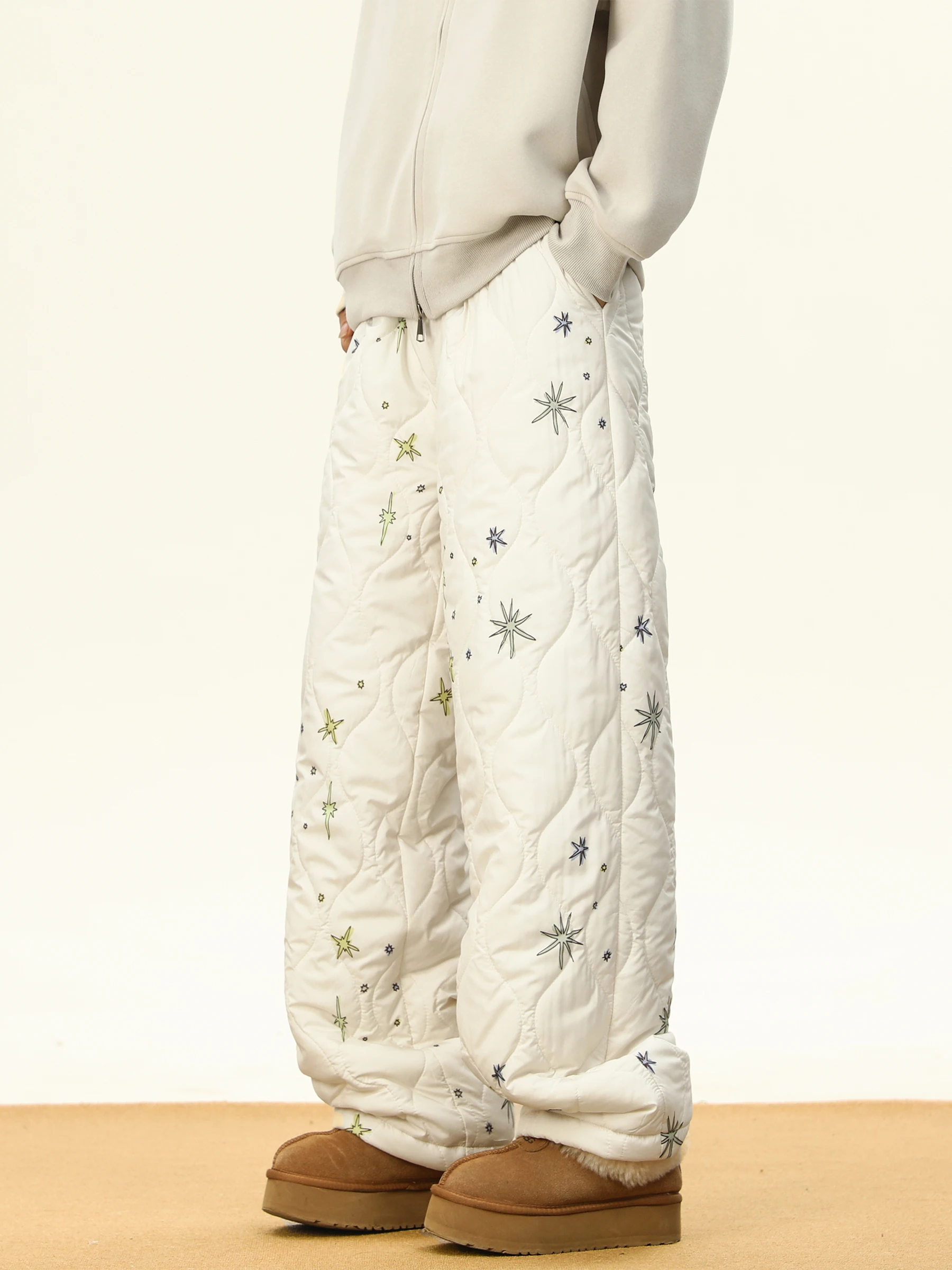 กางเกงทรงแบ็กกี้สไตล์โกธิคสำหรับผู้หญิง เสื้อผ้าสตรีทแวร์ฮาราจูกุยุค 90s กางเกงทรงแบ็กกี้เอวสูง Y2k กางเกงยุค 2000s กางเกงวินเทจทรงกว้าง เสื้อผ้าปี 2025