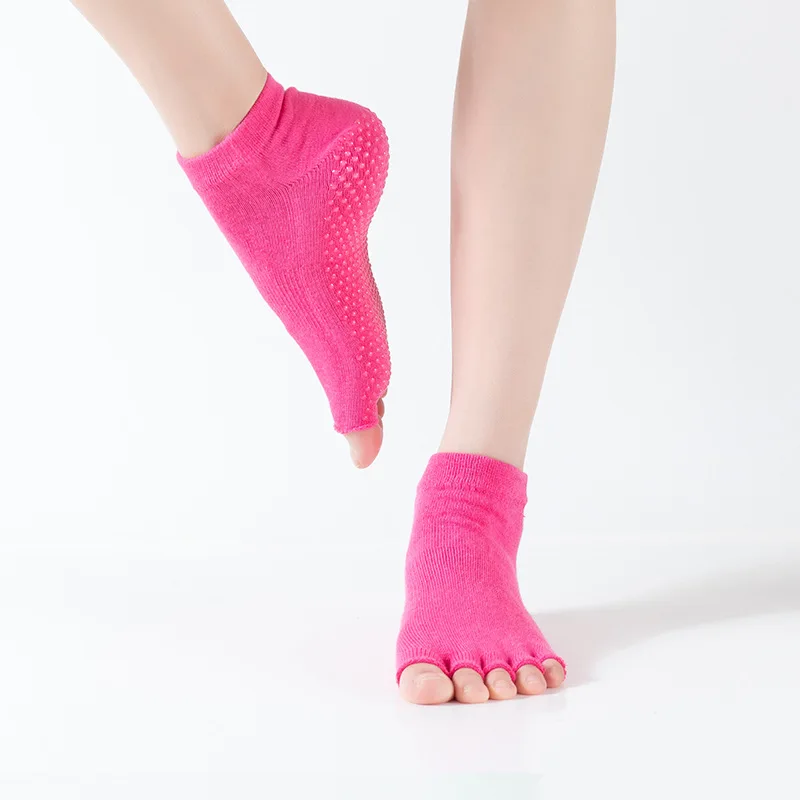 

Women's New Professional Non-slip Open Toe Yoga Socks Five-finger Socks Dance Socks Dispensing Socks Sports Socks