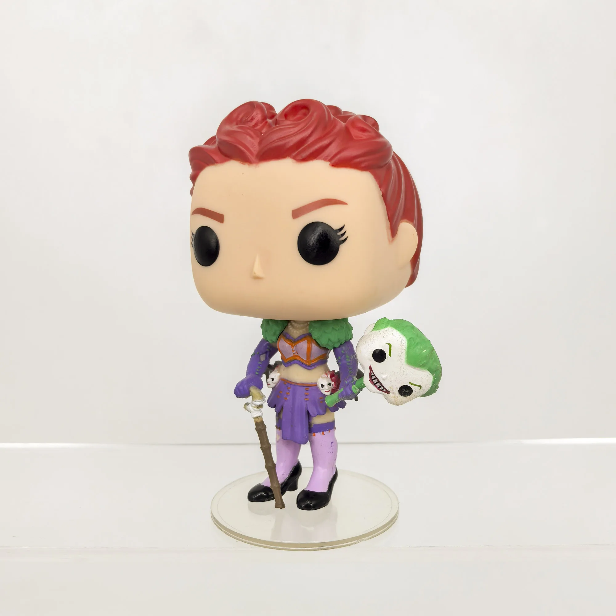 Joker Bombshells Duela Dent Figurine en vinyle Film DC Super héros modèle jouet Collection Figurine d'action bureau ornement Fans cadeaux