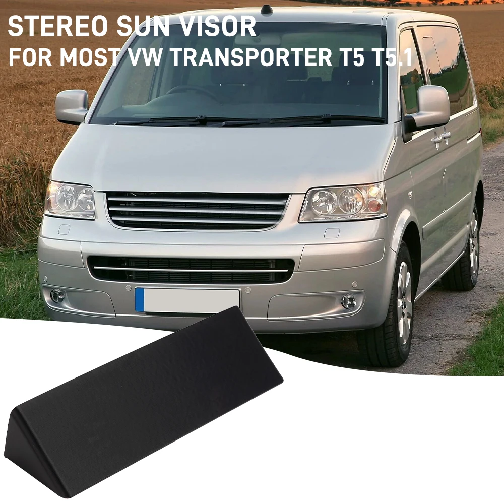 1/2 قطعة وحدة التحكم المركزية للسيارة ظلة لملحقات حاجب الشمس Volkswagen T5 ABS