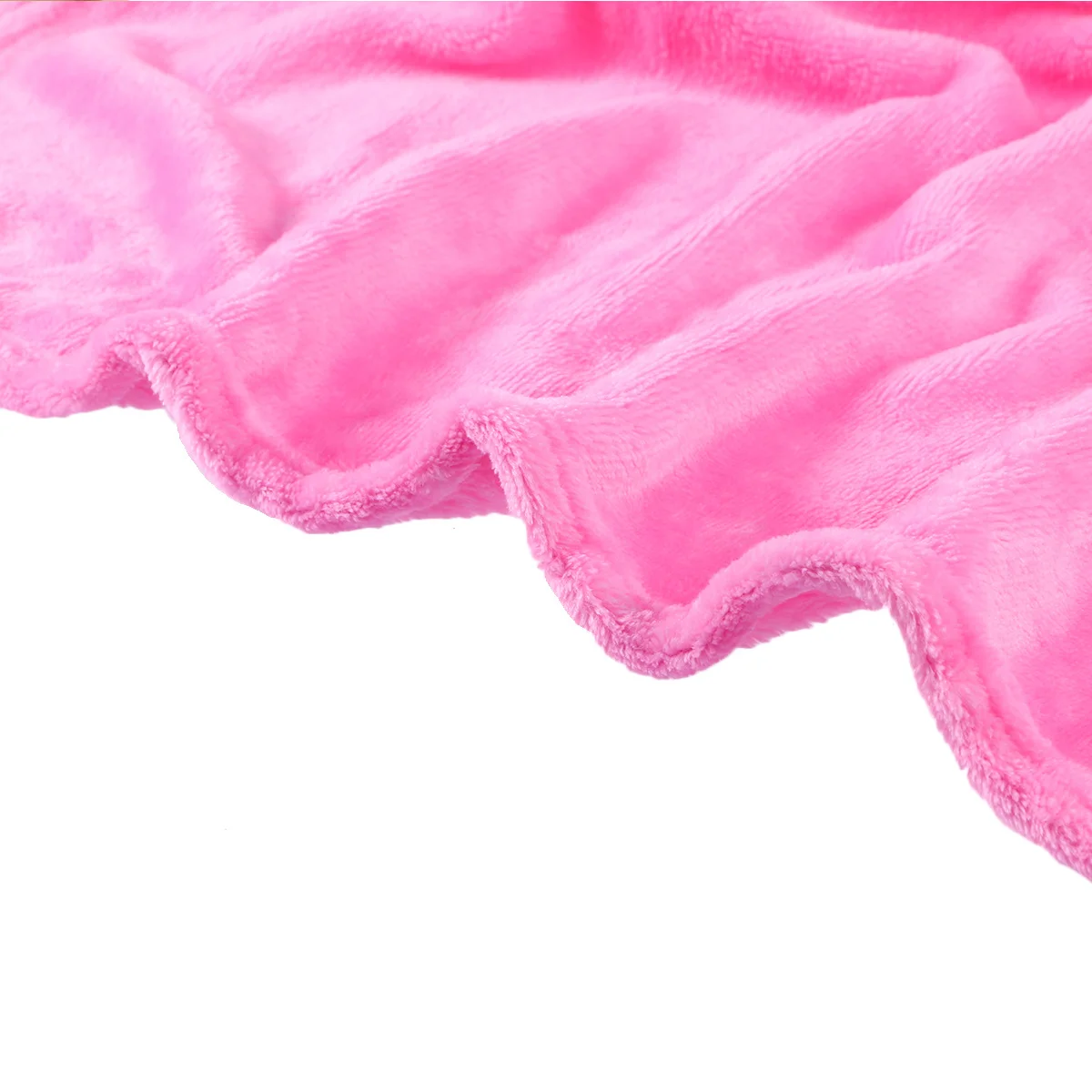 

Solid Color Pet Blanket Yellow One Pc High Durability Fine Stitching Warmth Retention Soft Touch Flannel Fleece for Dogs Cats