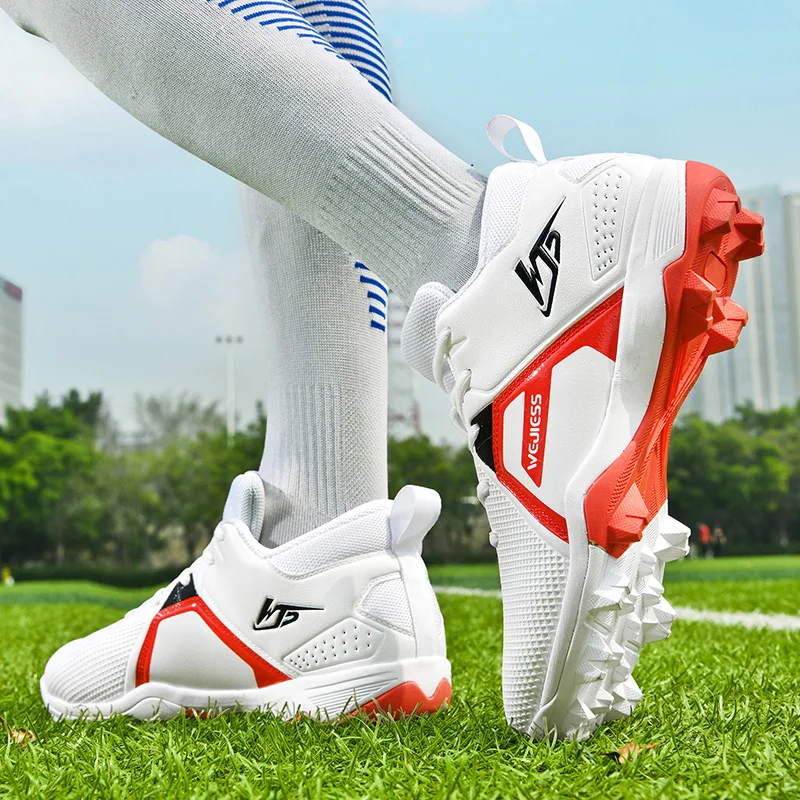 メンズ野球トレーナー スパイク ソフトボール シューズ 滑りにくいインソール 初心者スニーカーとグラス ソフトボール アスレチック シューズ