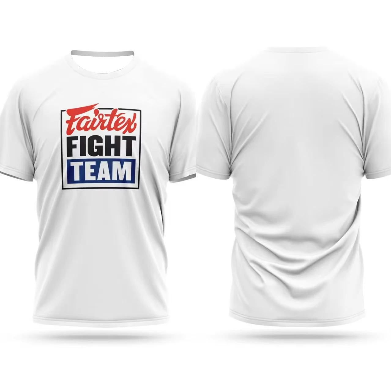 2026 Sommer Herren Schnelltrocknendes T-Shirt Kampfanzug Fairtex Bedruckt Sportlich Bequem Atmungsaktiv Kurzarm Herren-Oberteil – Detail 9