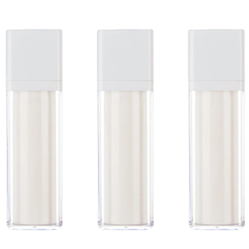 

3 Pcs Squeeze Bottle Travel Bottles For Creams Vacuum Container Lotion Sub Package Plastic Containers Gas Pump