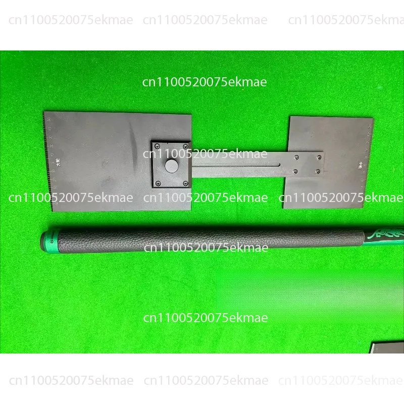 Leather Cutting Ruler with Built-in Centre-alignment Groove   Repair Tools for Rod-trimming Machines