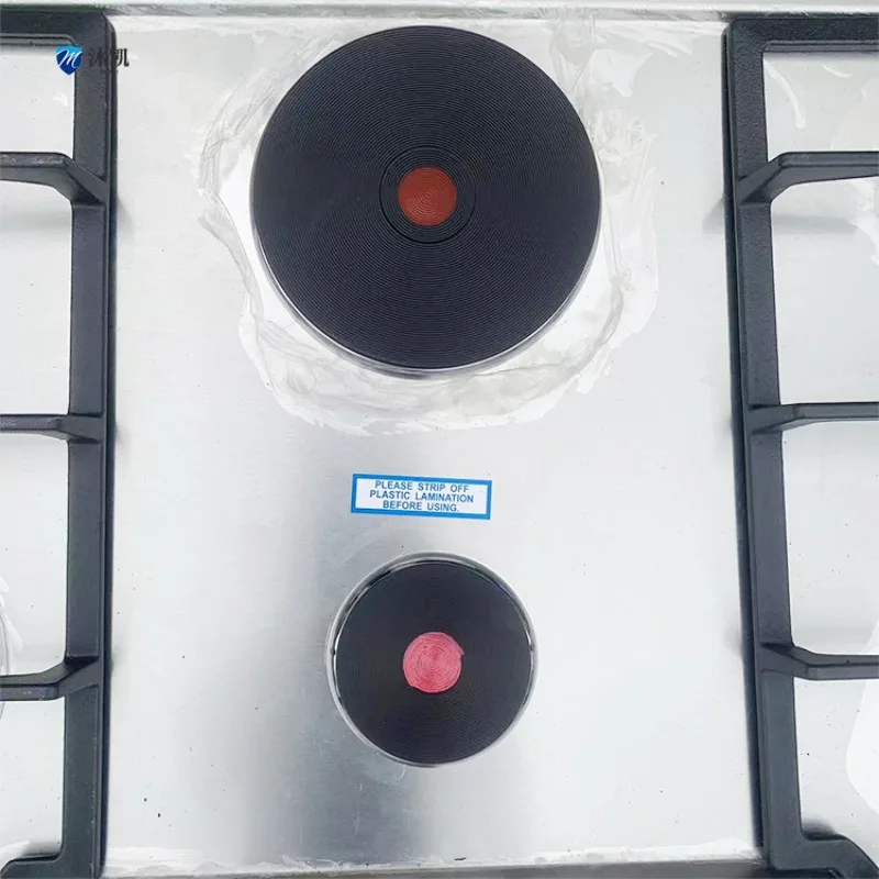 4 Gas 2 Electric Embedded Stove, Kitchen Household Stove