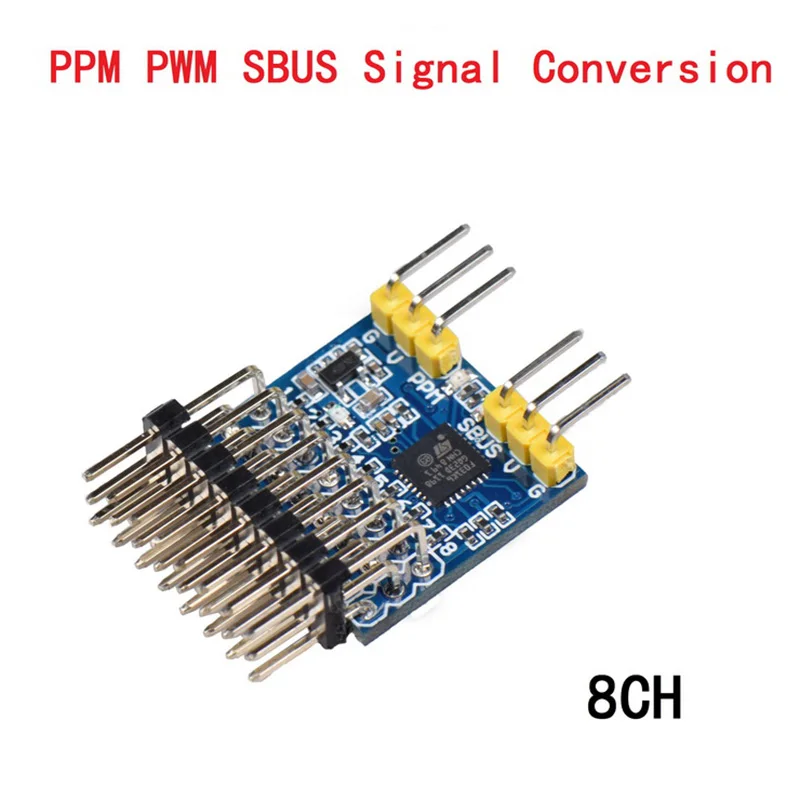 

Новый модуль преобразования сигнала 8-канального PWM PPM SBUS преобразователь входное напряжение 3,3-20 в для радиоуправляемой модели дрона