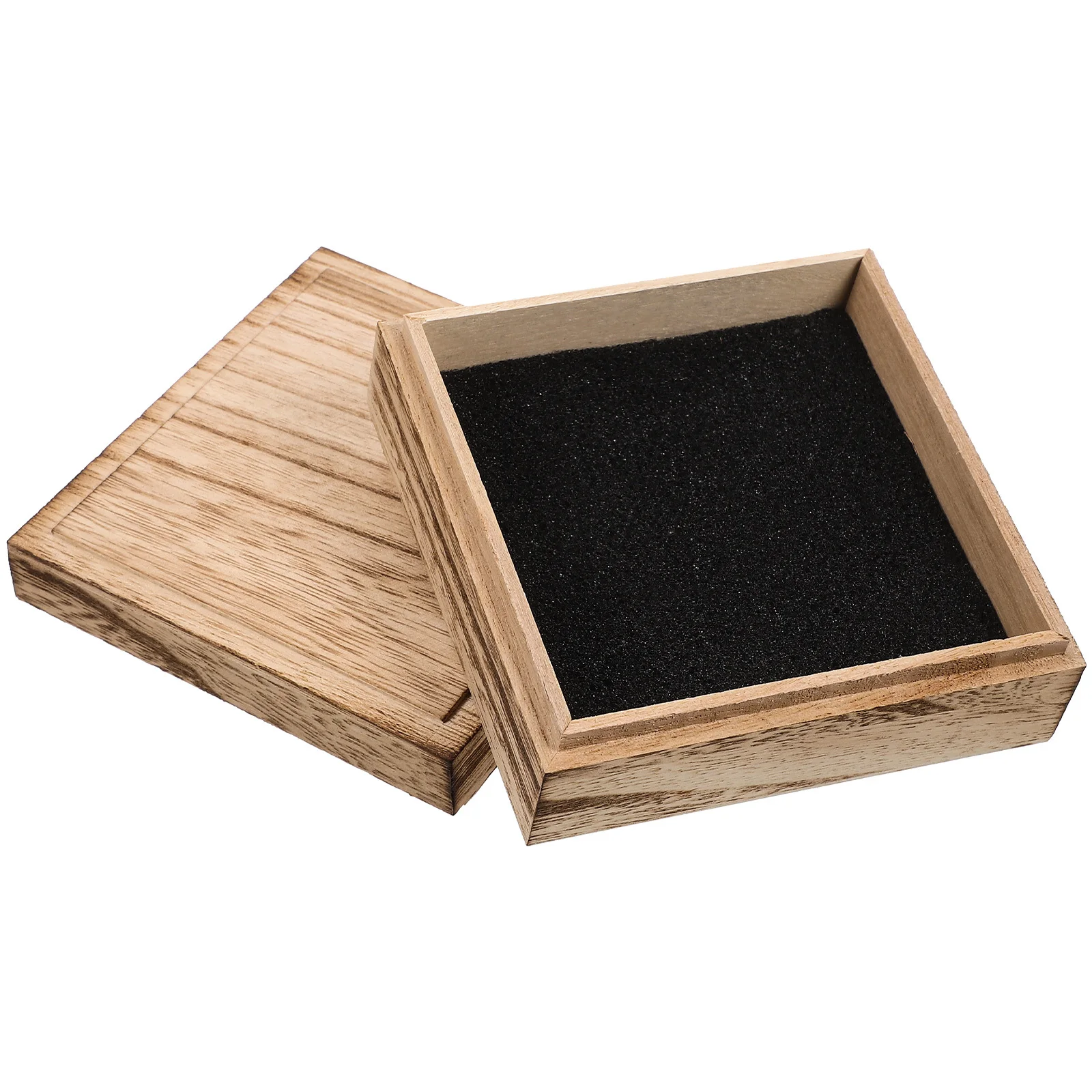 

Long Lasting Wooden Jewelry Case for Storing Necklaces Bracelets Earrings Trinkets Portable Desktop Container Jewelry Case