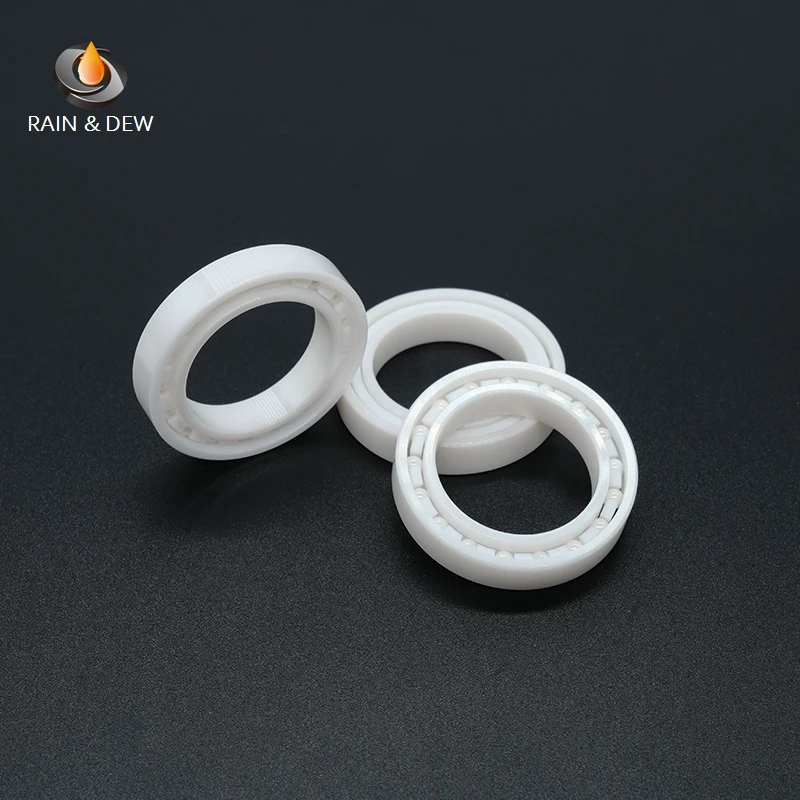 1Pcs 6802 CE Full Ceramic Bearing 15x28x7mm ABEC-9 Precision Bearings for High-Speed Applications
