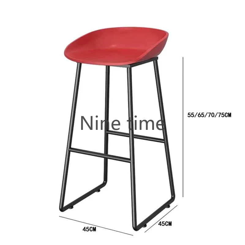 Luxury Chairs Bar Stools For Kitchen Comfortable Chair Cafeteria Home High Design Stool Breakfast Tabourets De Bar Furniture