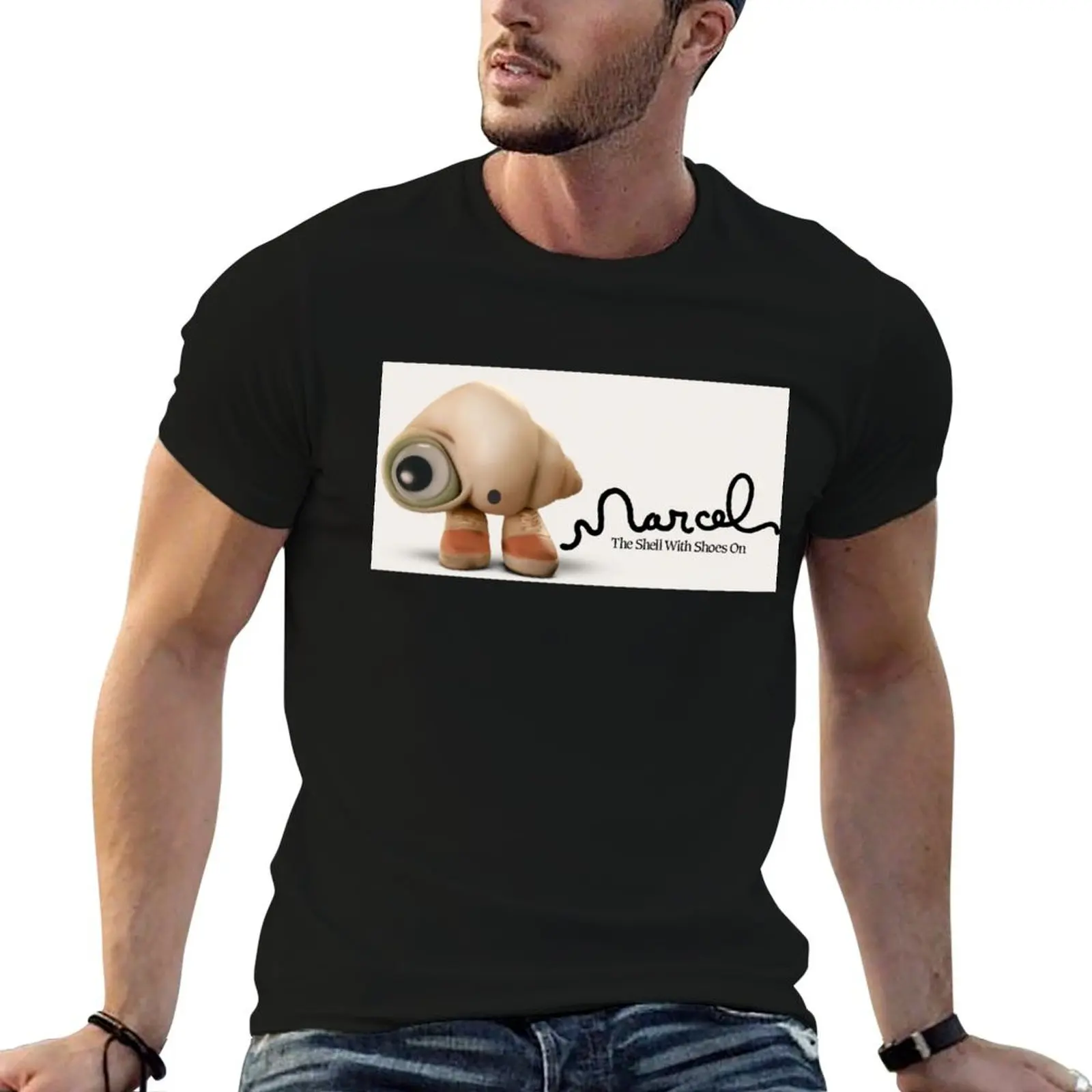 

Marcel The Shell With Shoes On T-Shirt baggy shirts essential t shirt fruit of the loom mens t shirts