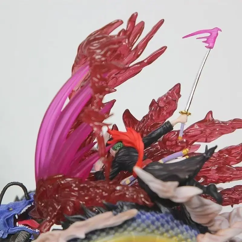 20cm New One Piece Anime Figure Roronoa Zoro Peripheral PVC Model Scene Statue Desktop Decorate Ornaments Festival Gifts Toys