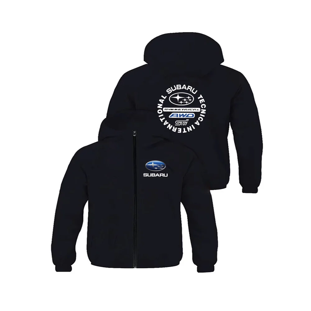 

SUBARU Racing Jacket SUBARU Team Crewwear Outdoor Fishing Shirt Sun Protection Coat Casual Lightweight Outerwear