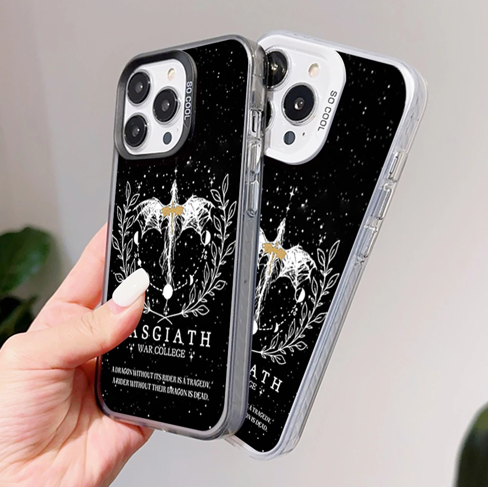 Kitaplar F-Dört Kanat Demir F-Alev Telefon Kılıfı iPhone 16 12 13 14 15 Pro Max Artı Renkli Elektroliz Gümüş IMD Lazer Kabuk