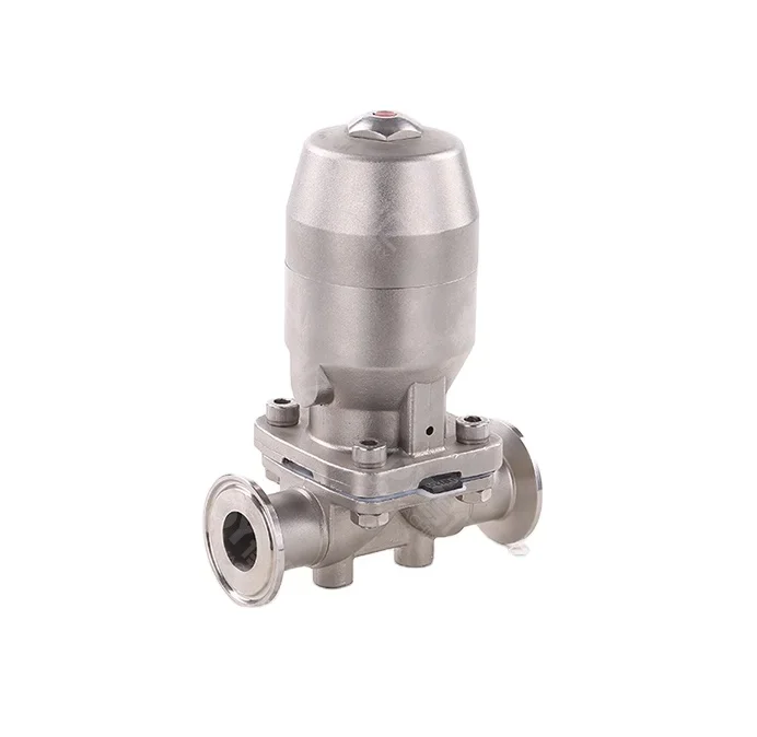 DEYI China Manufacturer Esg Pneumatic/Straight-Through Hydraulic Sanitary/Vacuum Diaphragm Valve for Flow Control/Pharmaceutical