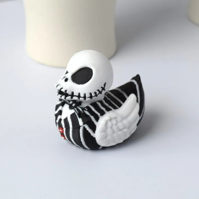 จี้พิมพ์ 3 มิติ ลายการ์ตูนจากเรื่อง The Nightmare Before Christmas ตัวละครแจ็ค สเกลลิงตัน ของเล่นสะสม ของขวัญวันหยุด