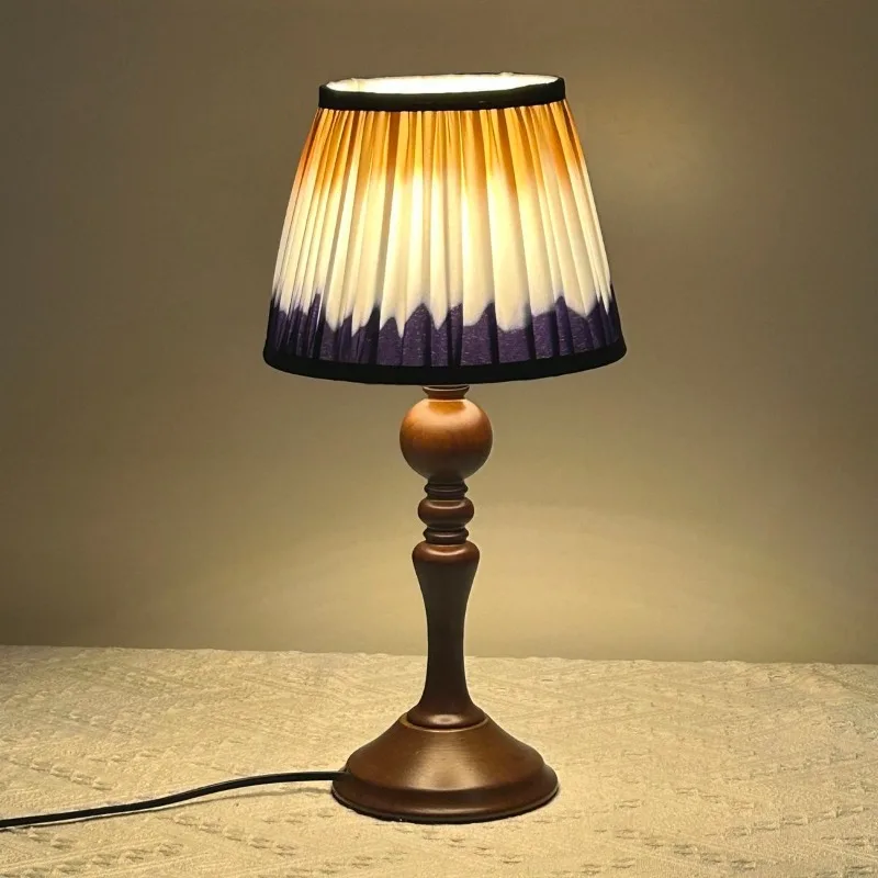 Handmade Pleated Lampshade Shell Accessories Universal DIY Anti-Glare Baby Shading Table Lamp Pendant Light Nylon Crepe Fabric