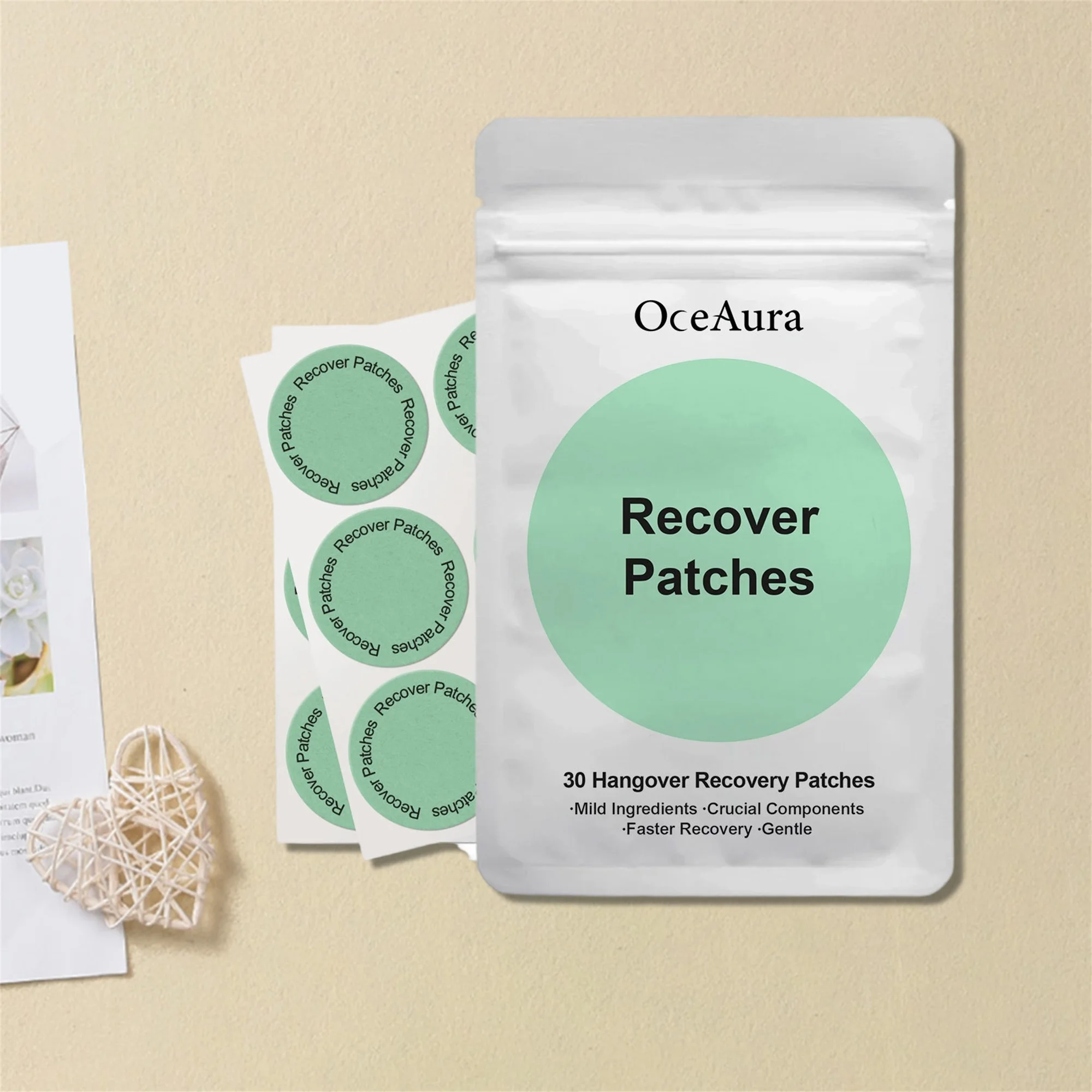 

Revitalize Your Body with 30 Pcs of Party Recovery Patches for Men and Women - Wake Up Feeling Refreshed and Energized