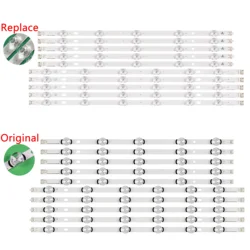Bande LED pour LG, 55LB652V, 55LB653V, 55LF562V, 55LF563V, 55LF5650, 55LF5800, 55LF5809, 55LF580N, 6901L-2988A, 6916L-223pipeline, 6916L-2233A
