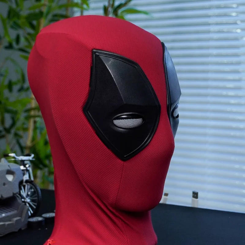 Hot Marvel Mask Dc Heroes X-Men Series Deadpool Head Set Cosplay Mask Toys Deadpool And Wolverine Around Figure Kids Gifts