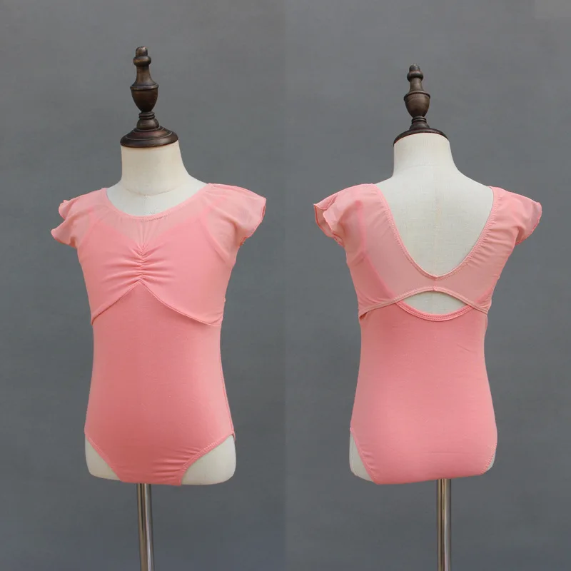 Girls Ballet Tutu Outfits Gymnastics Ballet Practice Costumes for Children Dance Wear Leotards for Girls Training Clothes