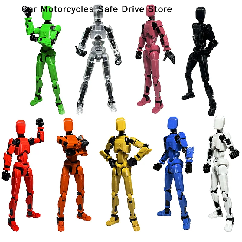 3D Printed Multi-Jointed Movable Shapeshift Robot 3.0 Mannequin Dummy Action Model Doll Toy Creative Christmas Decoration Gift