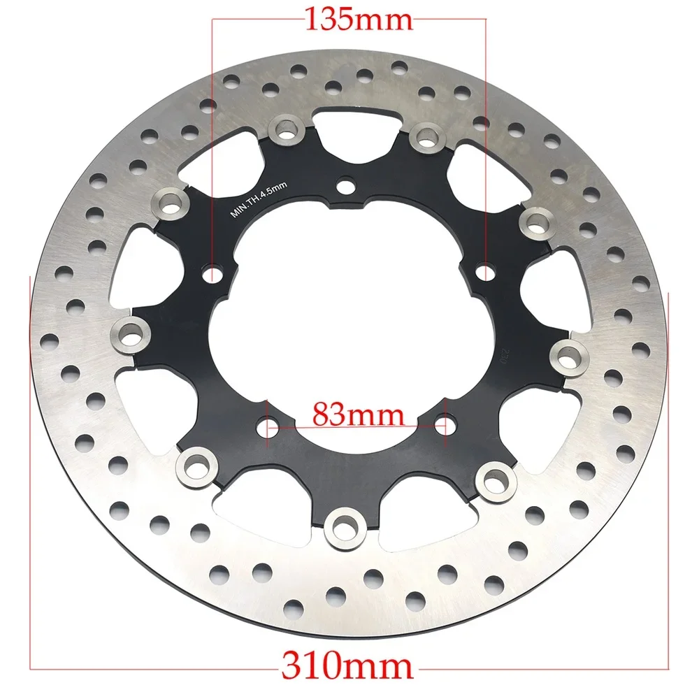 Motorcycle Front Brake Disc Rotor For SUZUKI DL650 V-Strom X ABS 2007-2021 DL1000 V-Strom ABS 2014-2020 DL1050 V-Strom 2014-2021