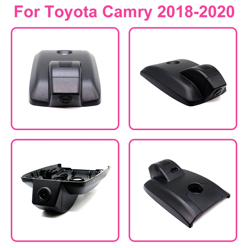 Plug and play Night vision Car DVR Dash Cam Driving Recorder 4K 2160P Modification Accessories Parts For Toyota Camry 2017-2026