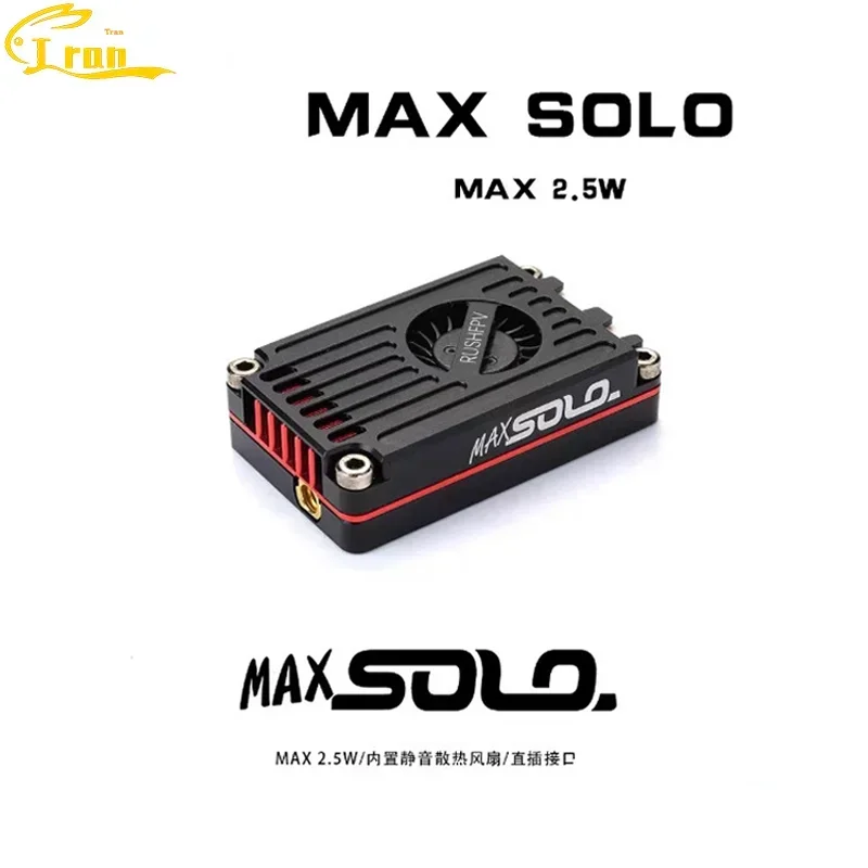 

Rushfpv Max Solo Image Transmission Cnc Shell 2.5w High Power Fpv Traverse Aircraft Fixed Wing Long Voyage