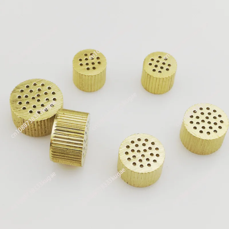 1000pcs EPS mold poly long lost foam mold V method brass plum blossom hole exhaust plug 4.0mm 6 mm 8mm 10mm