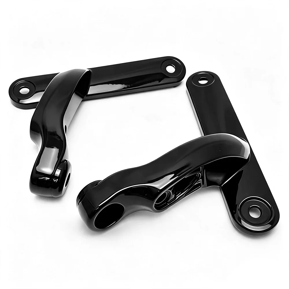 For 4.5'' LED Auxiliary Fog Passing Lighting Bracket Touring Road King Street Glide Turn Signal Lights Spot Fog Light