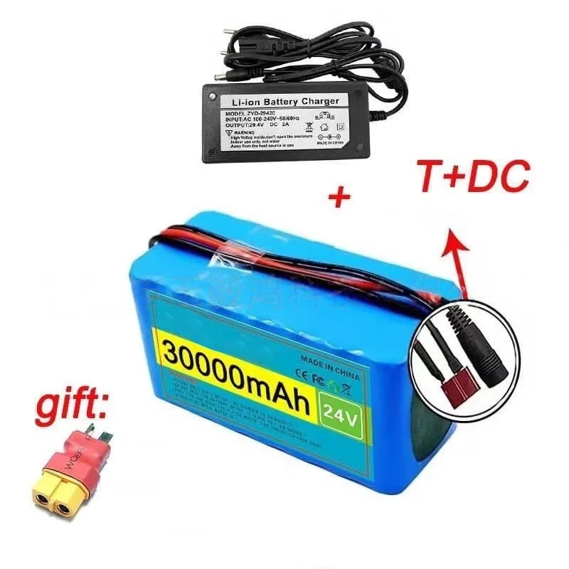 7S3P 24V 30Ah Lithium battery pack for Electric-assist bicycle Replace 18650 lithium battery pack
