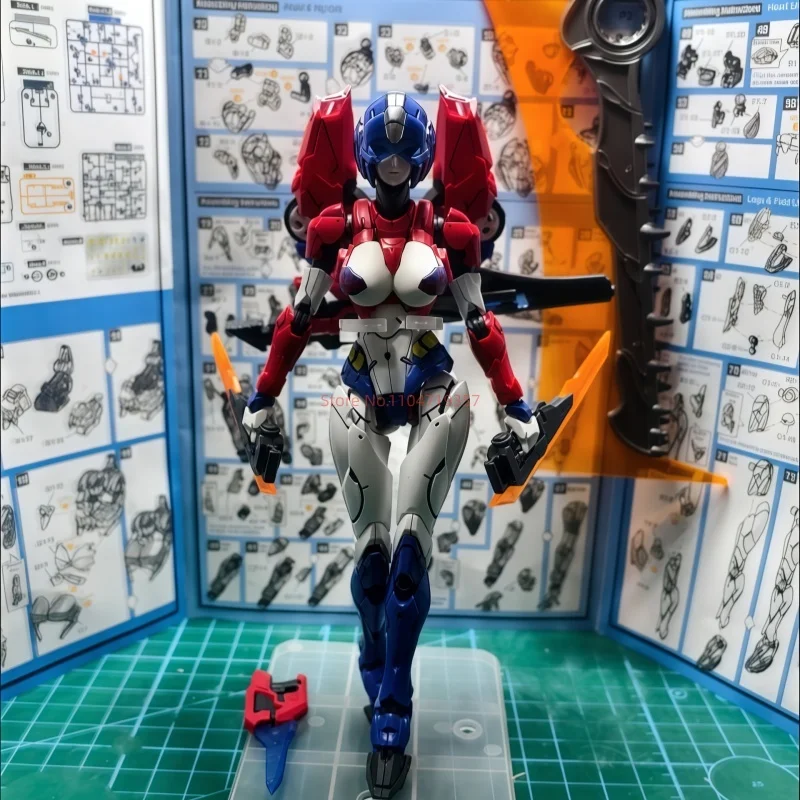 

Mareed M66339S Arcee Transformation Mecha Girl Aicynus Primera Наборы моделей для сборки Фигурка коллекция Робот Пластиковая модель игрушки