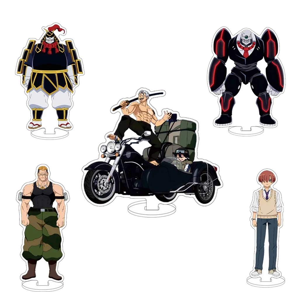 Hot Anime Undead Unluck Acrylic Stand Model Cosplay Characters Ornament Accessories Goods Collection Gifts