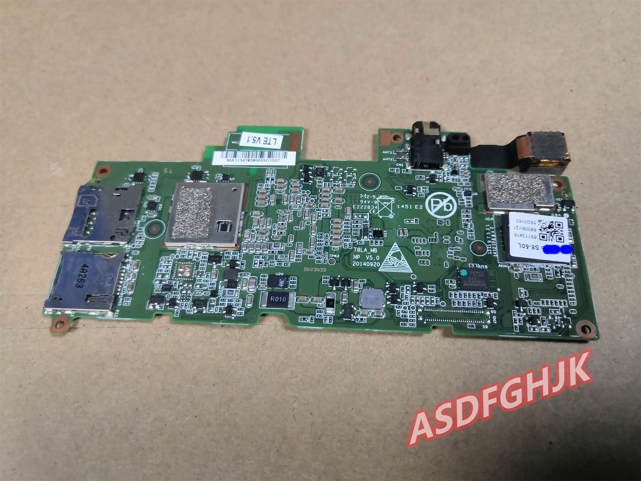 High Quality t8la mb For Lenovo Tab S8 mainboard 100% Perfect Work