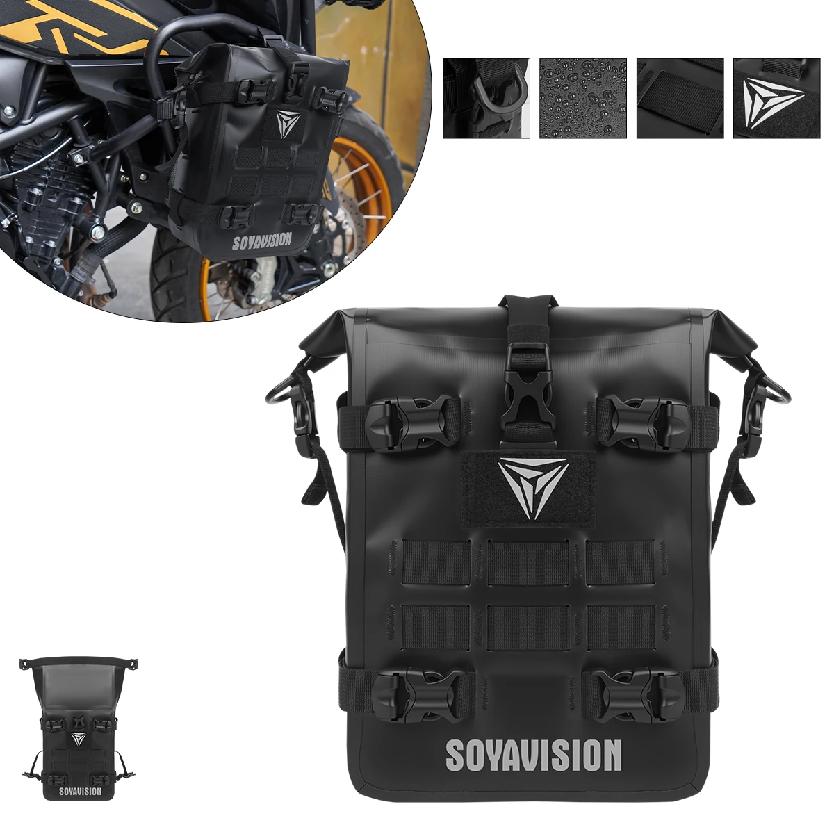 

Водонепроницаемая сумка для инструментов на защитную дугу мотоцикла для Yamaha Tenere 700, Honda NC750X, CB500X, Honda, BMW