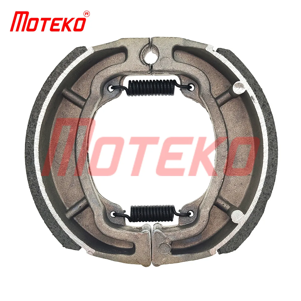 BX16060575 BLACK SHEEL ASBESTOS FREE BRAKE SHOE FOR BAJAJ BOXER CT100 TVS STAR100 SUZUKI AX100 ITALIKA FT110 10-16