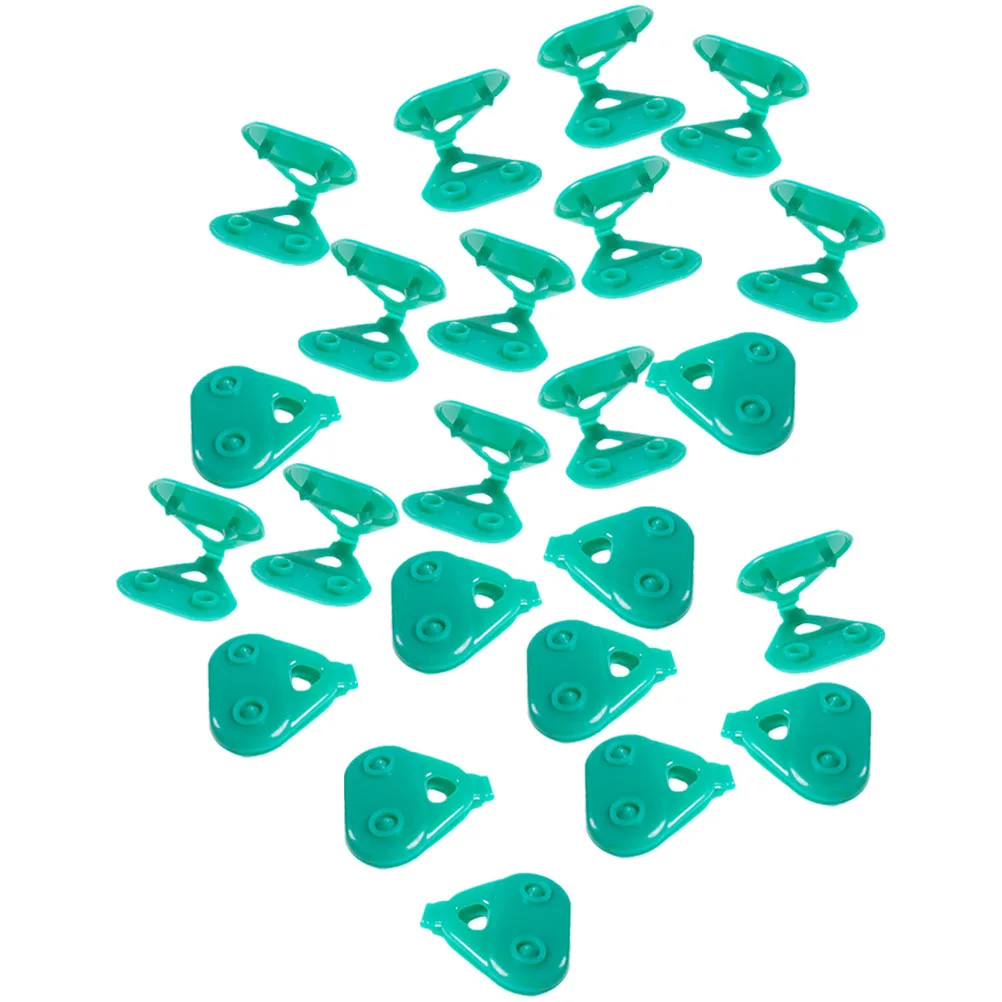 

50Pcs Shade Cloth Heavy Duty Lock Reusable Weather Resistant for Garden Greenhouse Shade Sunshade Clips