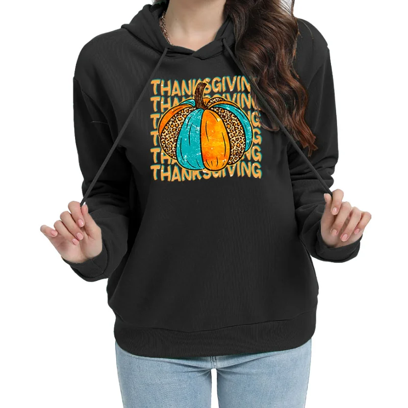 Nadanbao New Design Pumpkin Hoodies Letter Print Men Woman Hip Hop Y2K Hoodie Hooded Sweatshirts Pullovers Unisex Clothing