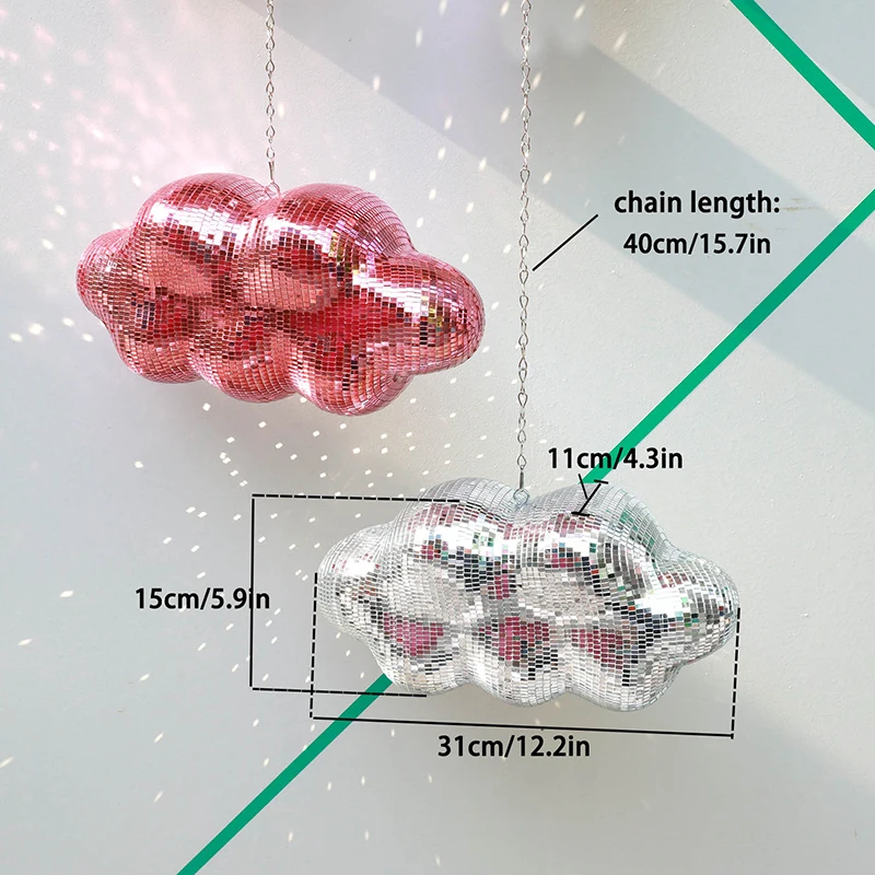 Disco Cloud Home Decor Ornaments Pendants Handicrafts Multi-color Room Decoration Home Decoration Photography Props Decor