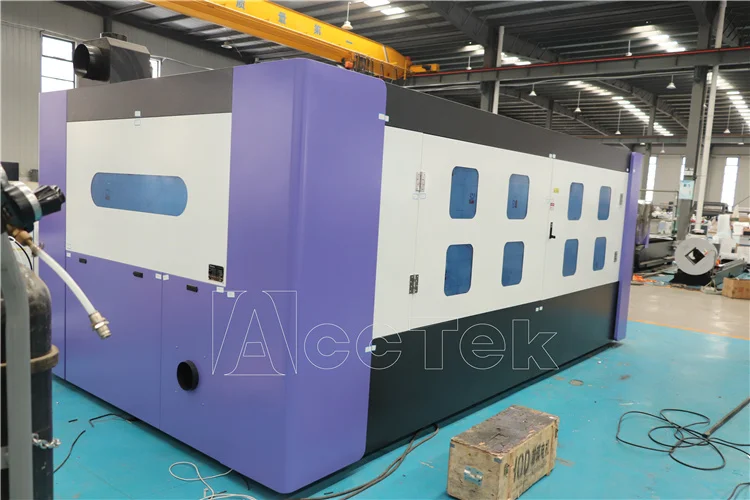Economical Series Fiber Laser Cutting Machine Full Closed Fiber Laser Cutter with Au3tech Controller